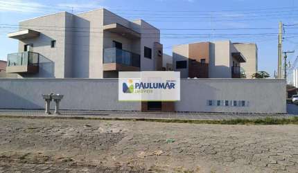 Sobrado de Condomínio com 2 dorms, Vila Anhanguera, Mongaguá - R$ 375 mil, Cod: 832361
