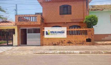 Sobrado com 3 quartos, Solemar, Praia Grande - R$ 450 mil, Cod: 833338