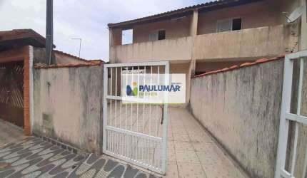 Sobrado com 2 quartos, Agenor de Campos, Mongaguá - R$ 260 mil, Cod: 833411
