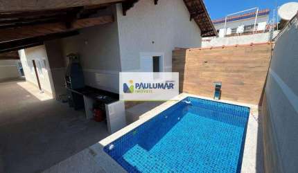 Casa com 2 quartos, Balneário Itaguai, Mongaguá - R$ 409 mil, Cod: 833462