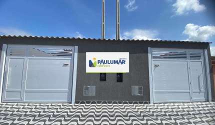 Casa com 2 quartos, Balneário Tupy, Itanhaém - R$ 380 mil, Cod: 833487