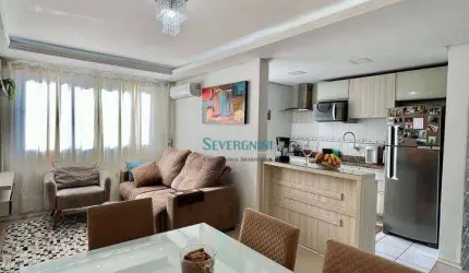 Apartamento com 2 dormitórios à venda, 62 m² por R$ 202.000,00 - Parque Espírito Santo - Cachoeirinha/RS