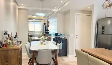 Apartamento com 3 dormitórios à venda, 66 m² por R$ 442.000,00 - Vila Monte Carlo - Cachoeirinha/RS