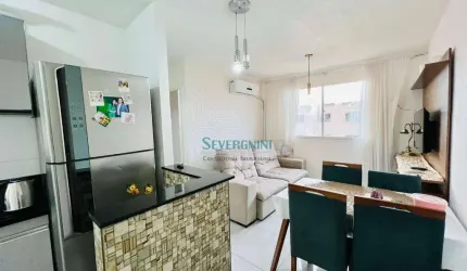 Apartamento mobiliado com 2 dormitórios à venda, 42 m² por R$ 199.900 - Parque da Matriz - Cachoeirinha/RS