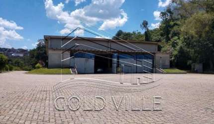GA4337 - alugo ou vendo este galpão no Embu das Artes com 15.859 metros de terreno, 3.000 metros de área fabril. IDEAL PARA LOGÍSTICA/TRANSPORTADORA
