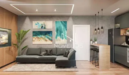 Apartamento com 2 dormitórios à venda, 62 m² por R$ 586.560,00 - Jardim Augusta - São José dos Campos/SP