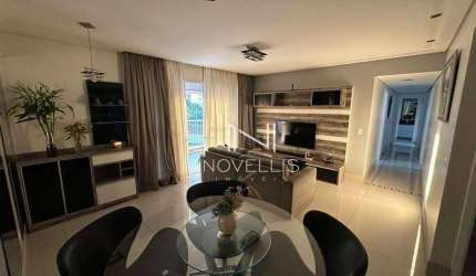 Apartamento mobiliado com 4 dormitórios à venda, 131 m² por R$ 1.300.000 - Jardim das Indústrias - São José dos Campos/SP
