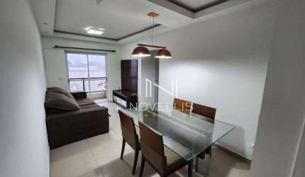 Apartamento com 2 dormitórios para alugar, 52 m² por R$ 4.056,00/mês - Jardim Oswaldo Cruz - São José dos Campos/SP
