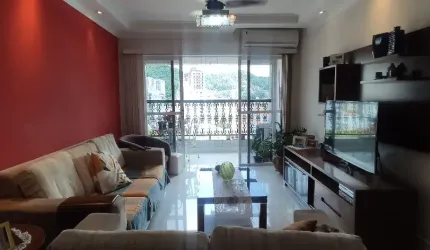 Apartamento com 3 quartos mais dependência , 162 m², à venda por R$ 850.000,00 - Campo Grande - Santos/SP