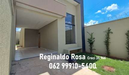 Casa 3 Quartos sendo 1 SUÍTE - Setor Ponta Kayana - Trindade/GO