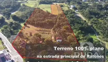 Sítio em Ratones com 4 casas.
