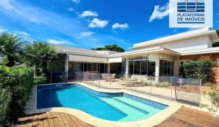 Casa com 4 dormitórios à venda, 526 m² por R$ 4.800.000,00 - Condomínio Residencial Vereda América - Bragança Paulista/SP