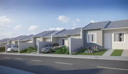 Casa em condomínio fechado com 2 quartos à venda na Avenida Rio Amazonas, 4064, Estados, Fazenda Rio Grande, 42 m2 por R$ 236.242