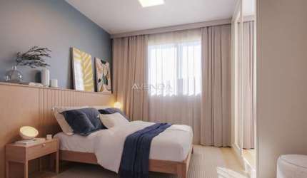 Apartamento com 2 quartos à venda na Rua Vereador Wadislau Bugalski, 711, Restinga Seca, Almirante Tamandaré, 35 m2 por R$ 235.000