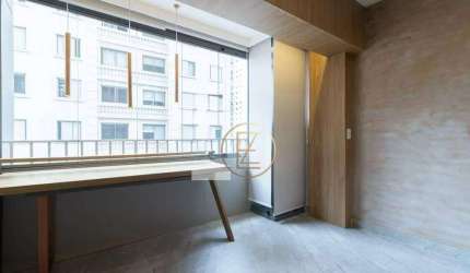 Studio com 1 dormitório para alugar, 33 m² por R$ 4.125/mês - Vila Nova Conceição - São Paulo/SP