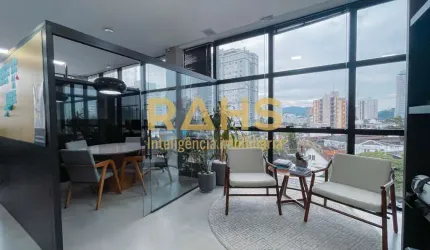 Sala Comercial Mobiliada no Atiradores - Joinville/SC