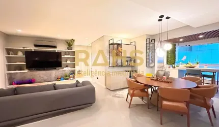 Apartamento mobiliado e decorado no Diamond Residence