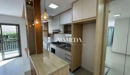 Apartamento com 2 Quartos sendo 1 Suíte Completo em Planejados para alugar, 64 m² por R$ 2.600/mês - Edifício Carpe Diem Downtown - Londrina/PR
