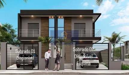 Sobrados Geminados - 02 e 03 Dormitórios - Bairro São Vicente