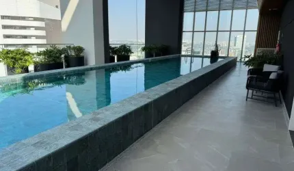 Belíssimo apto, 71 mts, novo, andar alto, no contra piso, metrô Fradique