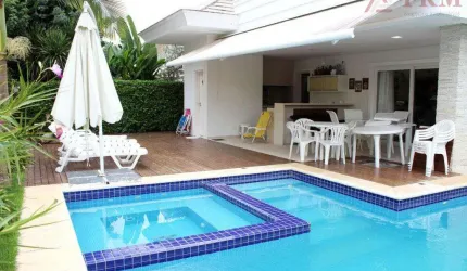 Casa com 5 quartos à venda, 383 m² por R$ 5.000.000 - Jurerê Internacional - Florianópolis/SC