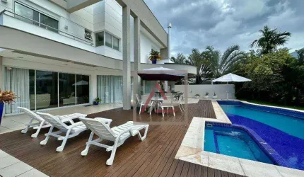 Casa com 5 quartos à venda, 384 m² por R$ 6.000.000 - Jurerê Internacional - Florianópolis/SC