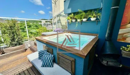 Cobertura com 4 quartos à venda, 210 m² por R$ 4.500.000 - Jurerê Tradicional - Florianópolis/SC