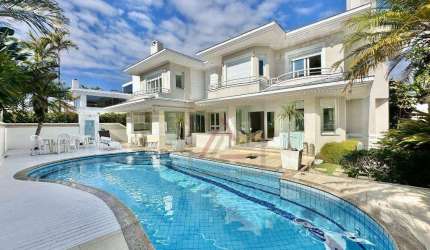 Casa com 5 quartos à venda, 627 m² por R$ 12.000.000 - Jurerê Internacional - Florianópolis/SC