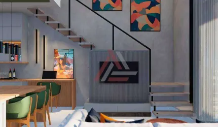 Loft com 2 quartos à venda, 89 m² por R$ 1.603.078 - Santo Antônio de Lisboa - Florianópolis/SC