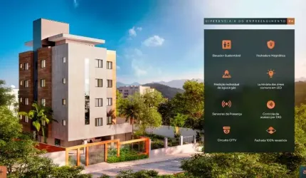 Área Privativa / Garden com 2 quartos à venda em Belo Horizonte