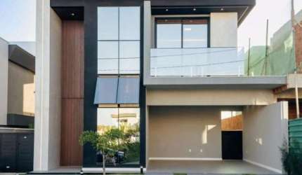 Casa Alto Padrão para Venda em Eusébio, Cidade Alpha, 4 dormitórios, 4 suítes, 5 banheiros, 4 vagas