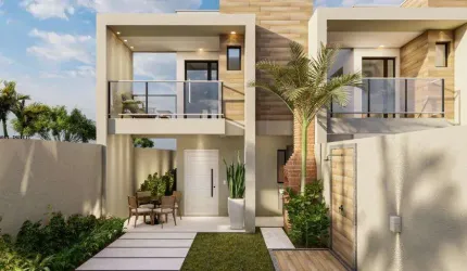 Duplex para Venda em Itaitinga, Pedras, 3 dormitórios, 1 suíte, 3 banheiros, 2 vagas