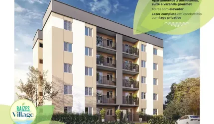 APARTAMENTO 3 DORMITORIOS - COM ENTRADA PARCELADA - A PARTIR DE 1K