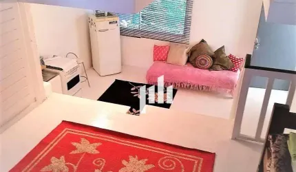 Apartamento tipo Studio com 1 dormitório à venda, 65 m² por R$ 490.000 - Real Parque - São Paulo/SP