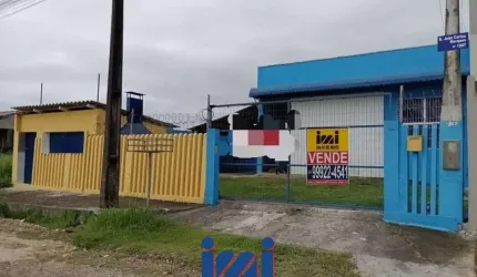 Barracão comercial e sobrado em Guaratuba