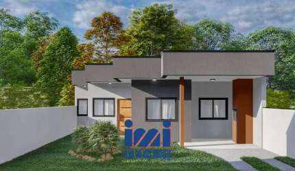 Casa (02) com 3 quartos sendo 1 suíte