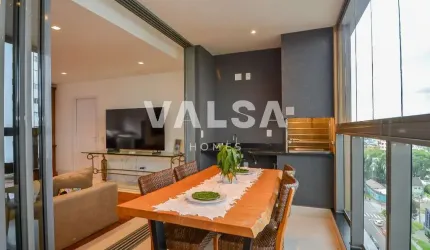 Excelente apartamento com 3 suítes e 3 vagas ao lado do Clube Curitibano!
