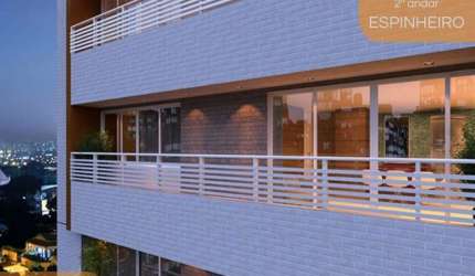 Apartamento para Venda em Recife, Espinheiro, 2 dormitórios, 1 suíte, 2 banheiros, 1 vaga