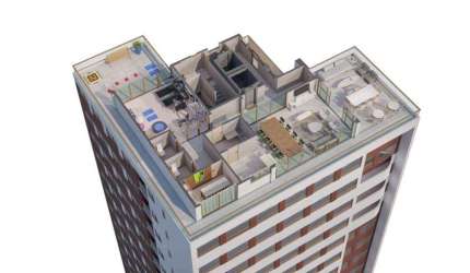 Apartamento para Venda em Recife, Boa Vista, 1 dormitório, 1 banheiro, 1 vaga