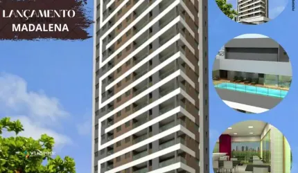 Apartamento para Venda em Recife, Madalena, 3 dormitórios, 1 suíte, 2 banheiros, 1 vaga