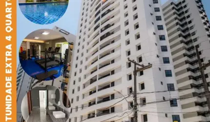 Apartamento para Venda em Recife, Encruzilhada, 4 dormitórios, 2 suítes, 4 banheiros, 2 vagas