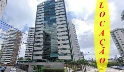 Apartamento 3 Quartos para Locação em Recife, Boa Viagem, 3 dormitórios, 3 suítes, 1 banheiro, 3 vagas