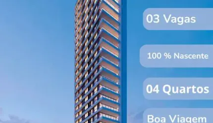 Apartamento para Venda em Recife, Boa Viagem, 4 dormitórios, 3 suítes, 5 banheiros, 3 vagas