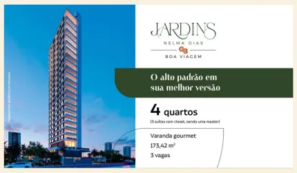 Apartamento para Venda em Recife, Boa Viagem, 4 dormitórios, 3 suítes, 5 banheiros, 3 vagas