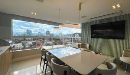 Apartamento 3 dormitórios  - Vista Livre - Mobiliado - Bairro:Canto do Forte