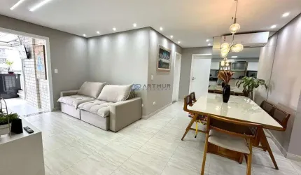 Apartamento à venda em Praia Grande na Guilhermina com 2 quartos sendo 2 Suítes