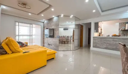 Apartamento à Venda em Praia Grande, 4 quartos, 5 banheiros, 2 vagas privativas