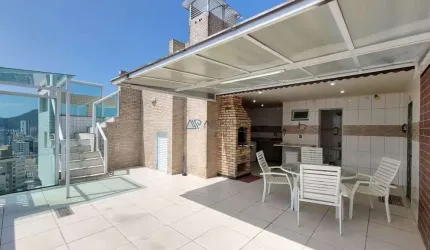 Cobertura Duplex em Praia Grande, Guilhermina com 4 quartos, piscina, 354m²