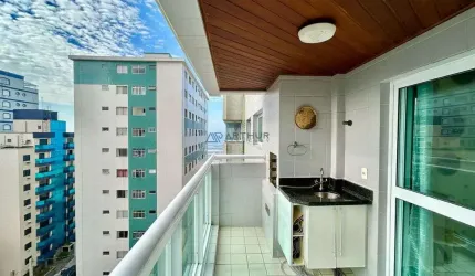 Apartamento à venda em Praia Grande na Tupi vista mar