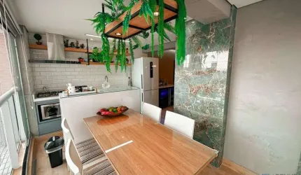 Apartamento à venda em Praia Grande 03 dormitórios, Vista Mar, Lazer Completo